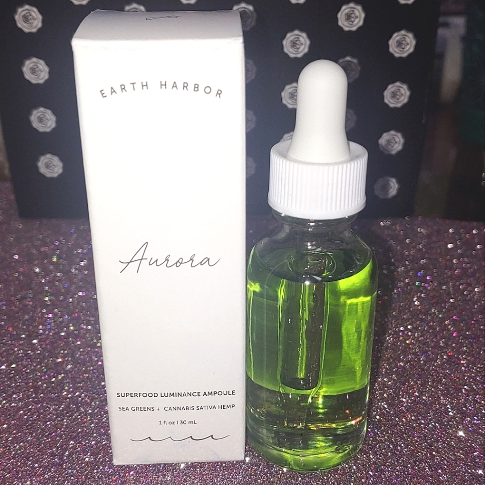 AURORA Superfood Luminance Ampoule Sea Greens EARTH HARBOR